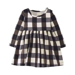 HANNA Andersson toddler 12-18 months plaid dress